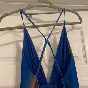 Rainbow dress with tulle